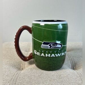 NFL Seattle Seahawks Football Coffee Mug Cup Officially Licensed 2015 Never Used